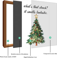 Thumbnail for Santa Claus Wall Art Set of 4, Themed Canvas Prints Featuring Christmas Portraits, Holiday Decoration for Living Room, Bedroom, or Office, Festive Christmas Decorations, (12x16inch, 4pcs,Unframed)