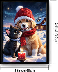 Thumbnail for Decorative Dog Painting,